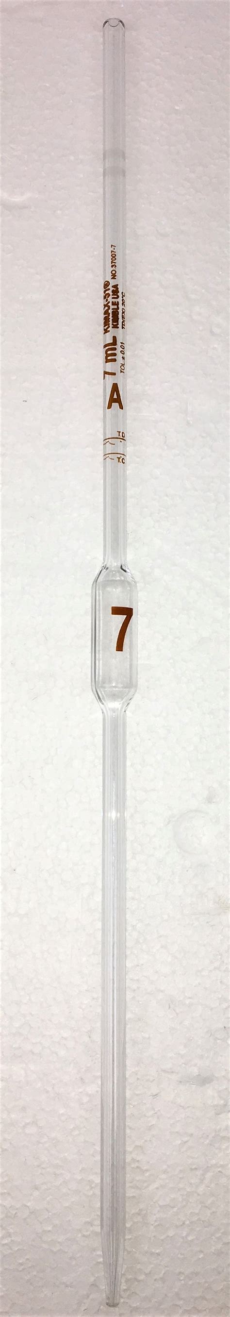 KIMBLE® KIMAX® Class A Volumetric Pipette 